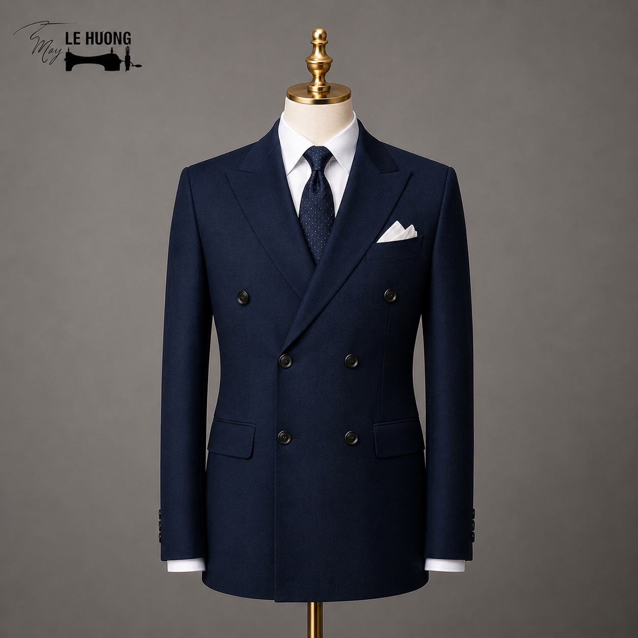Suit Navy 6 Khuy
