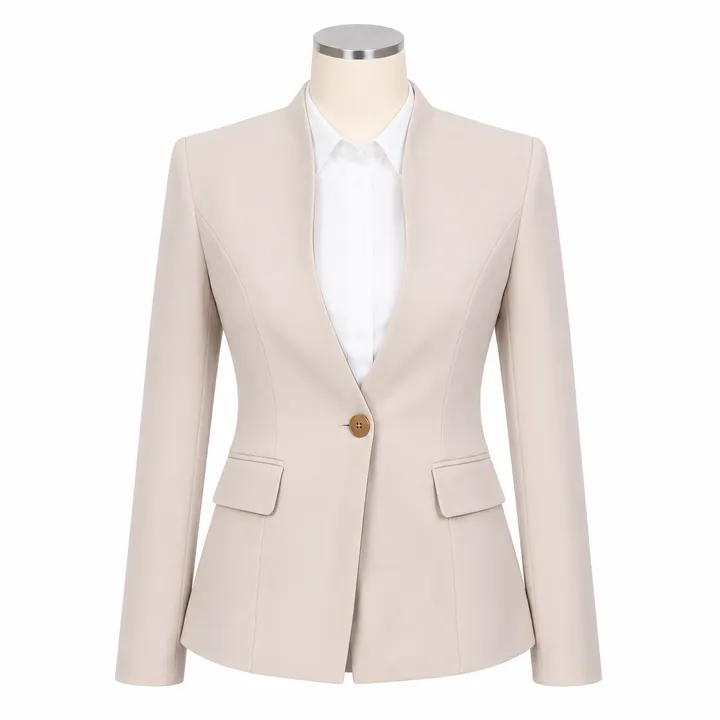Vest Nữ Be – Blazer Fitted