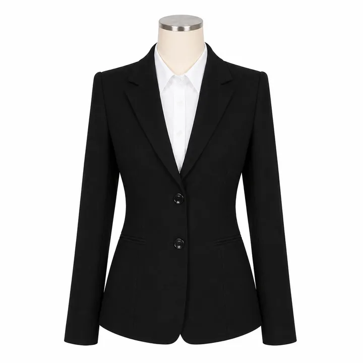 Vest Nữ Đen – Blazer Công Sở