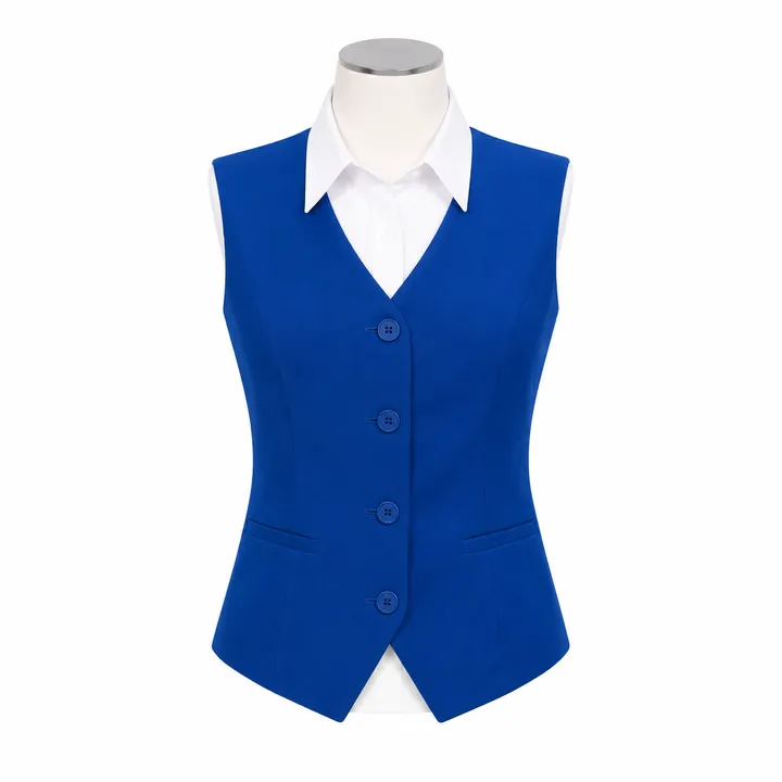 Vest Nữ Xanh Dương – Gilet